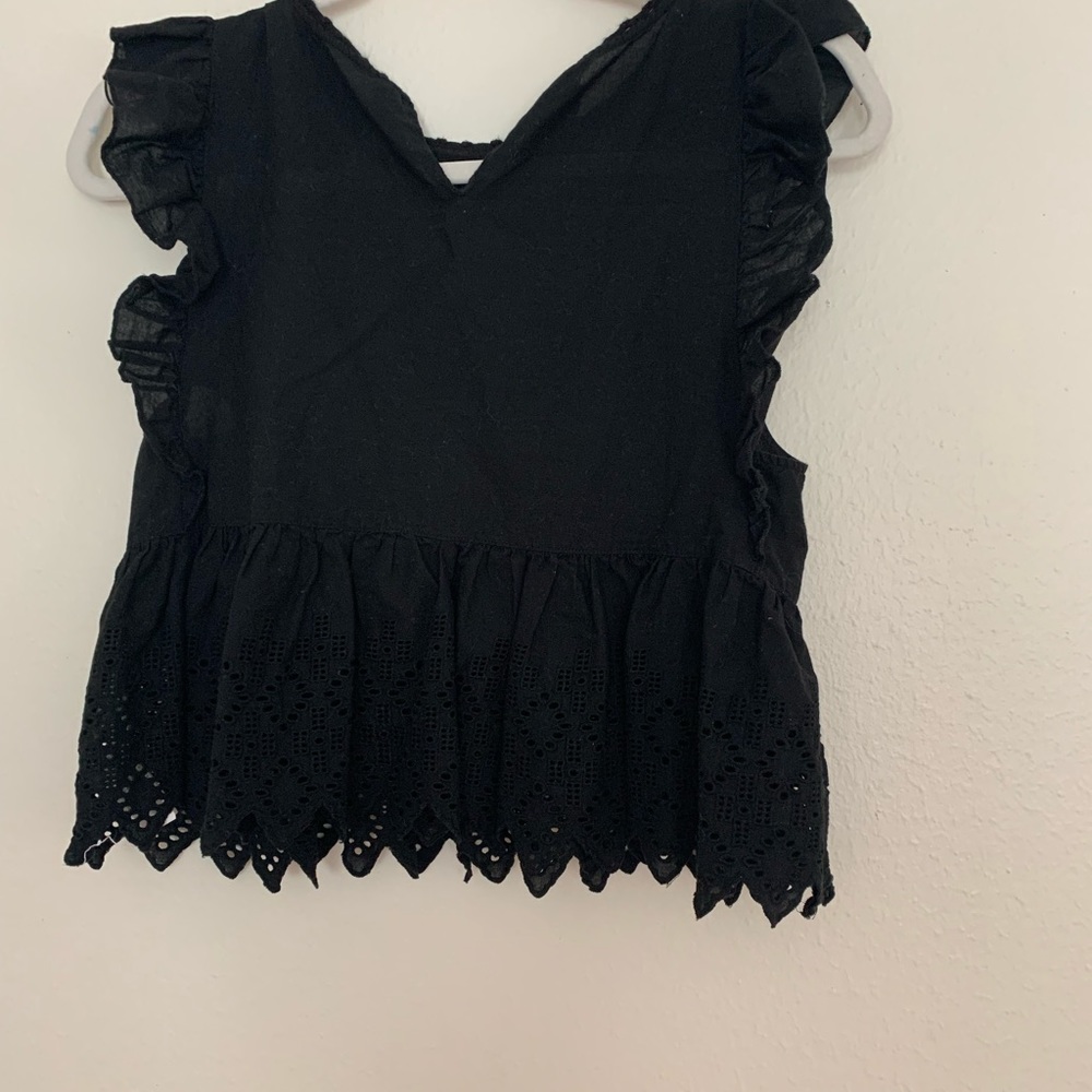 Zara black summer top - Picture 2 of 6